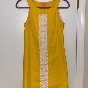 Yellow Lilly Pulitzer Dress